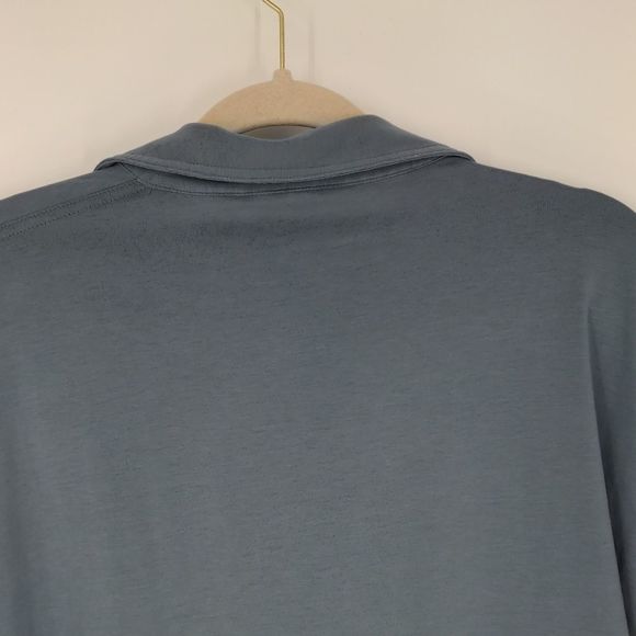 Public Rec Men's Pima Cotton Blue Polo Short Sleeve Shirt Size 2XL Golf Athletic - Picture 11 of 12